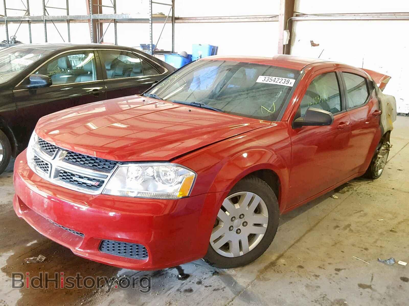 2014 DODGE AVENGER - VIN: 1C3CDZAB3EN105152 - Фото 2