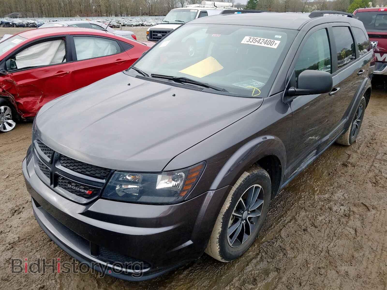 2017 DODGE JOURNEY - VIN: 3C4PDCAB1HT708356 - Фото 2