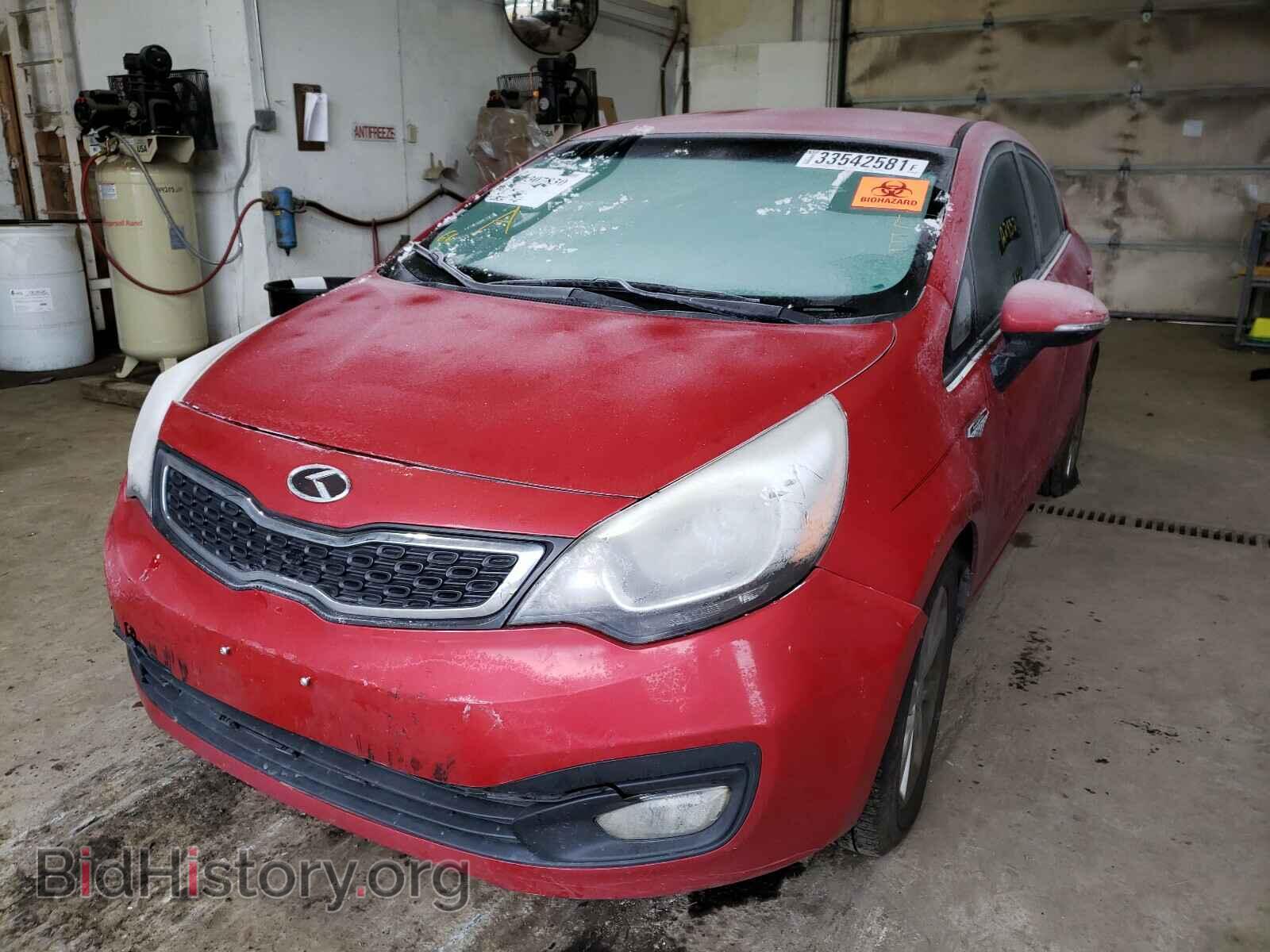 2013 KIA RIO - VIN: KNADN4A30D6239986 - Фото 2