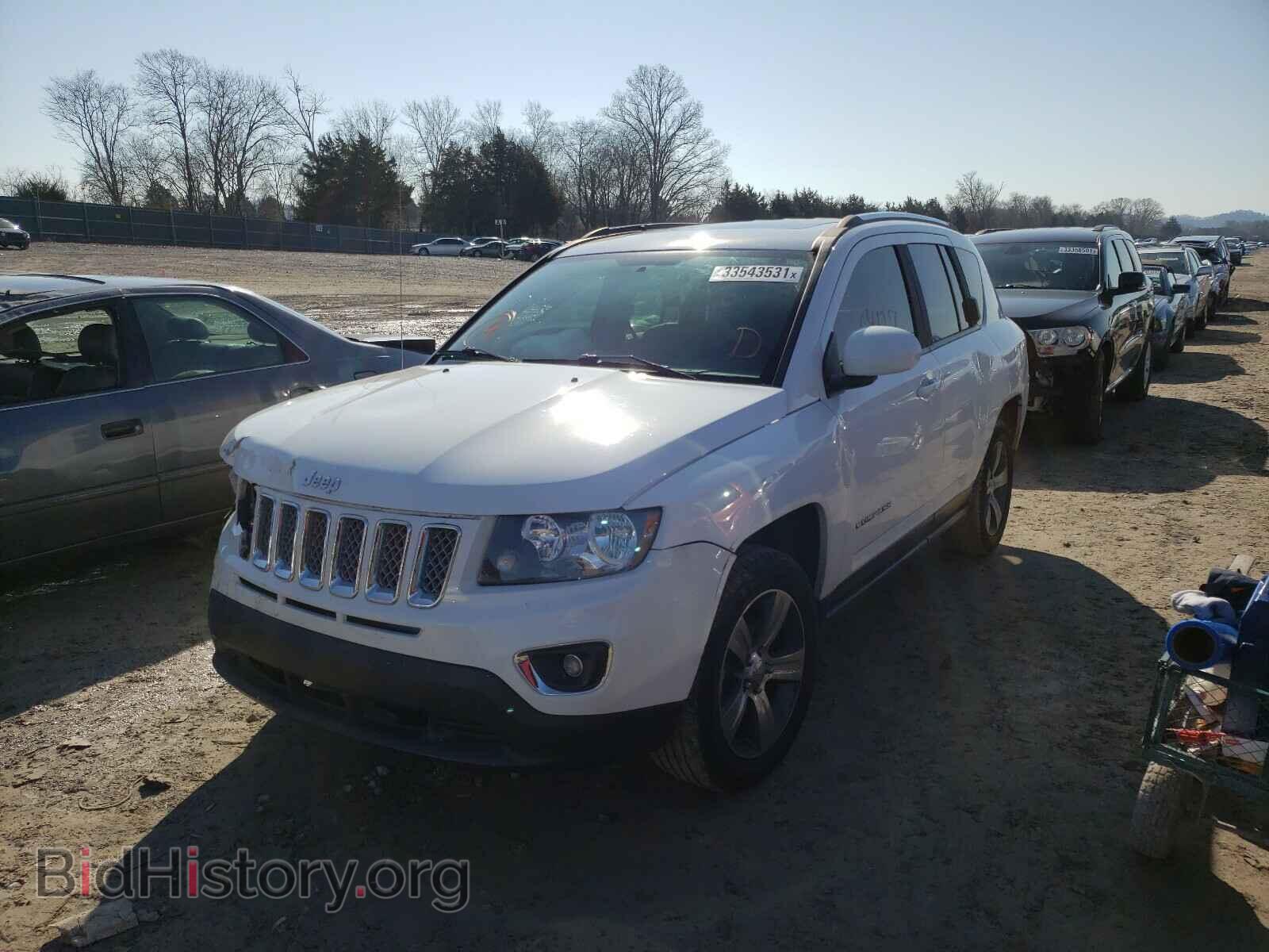 2016 JEEP COMPASS - VIN: 1C4NJCEA5GD703523 - Фото 2