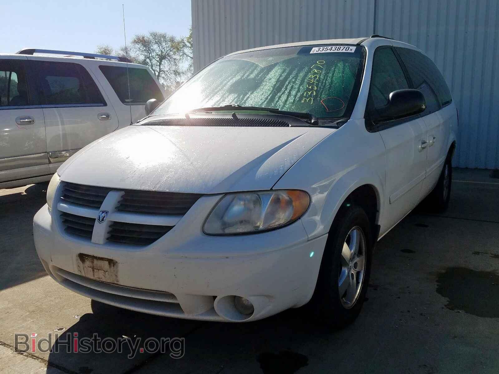 2005 DODGE CARAVAN - VIN: 2D4GP44L75R216367 - Фото 2