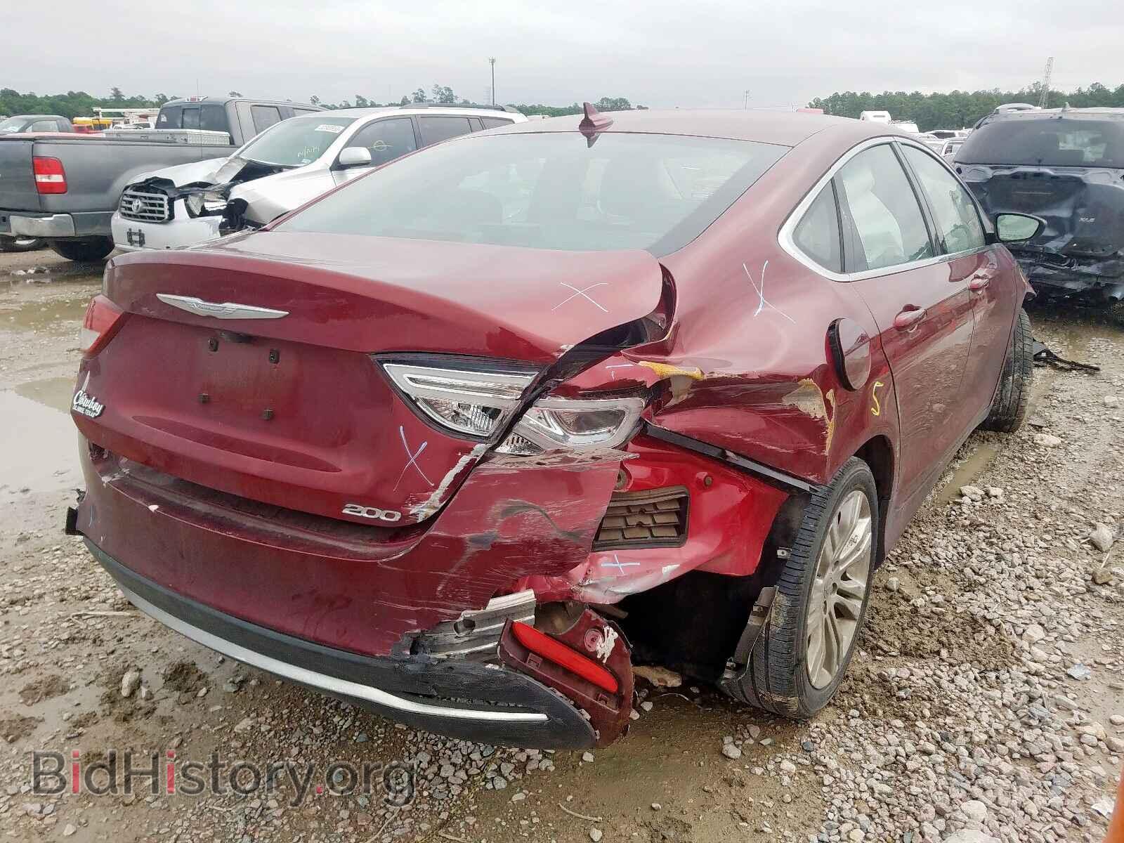 2015 CHRYSLER 200 - VIN: 1C3CCCAB2FN699637 - Фото 4