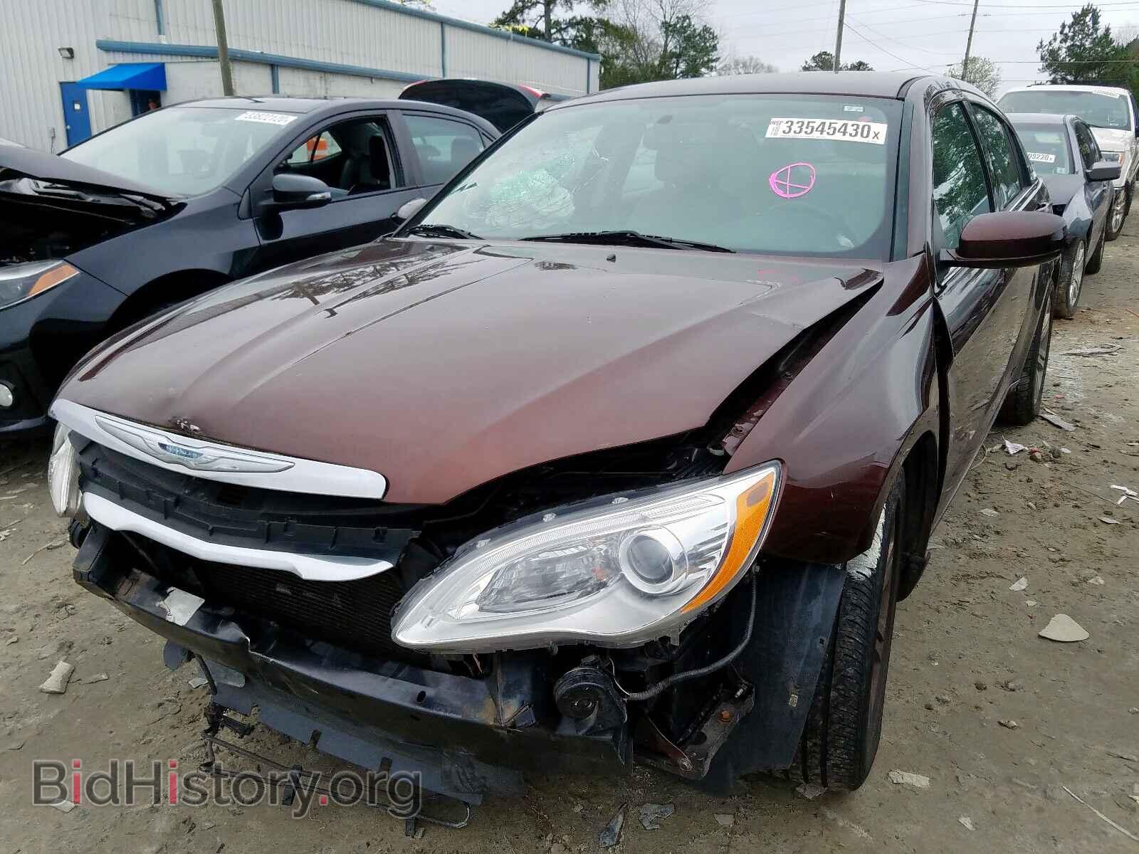 2012 CHRYSLER 200 - VIN: 1C3CCBBB6CN300166 - Фото 2