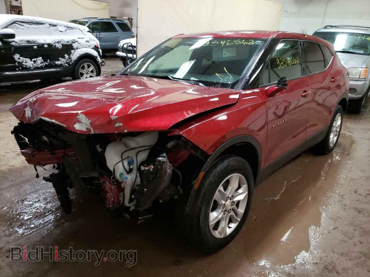 2021 CHEVROLET BLAZER - VIN: 3GNKBHR46MS523097 - Фото 2