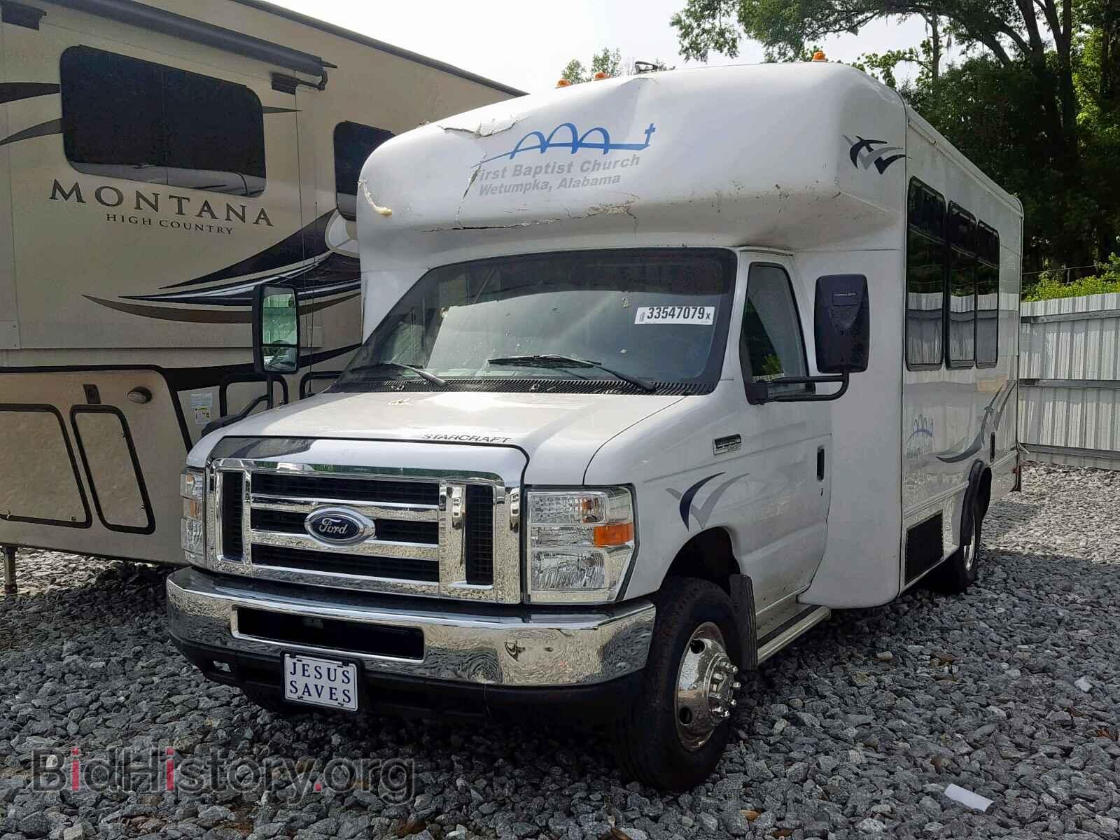 2009 FORD ECONOLINE - VIN: 1FDEE35S69DA52799 - Фото 2