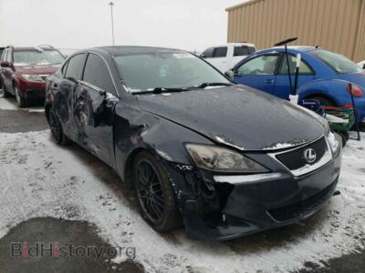 2007 Lexus IS IS 350, черный — VIN JTHBE262675013474, Copart