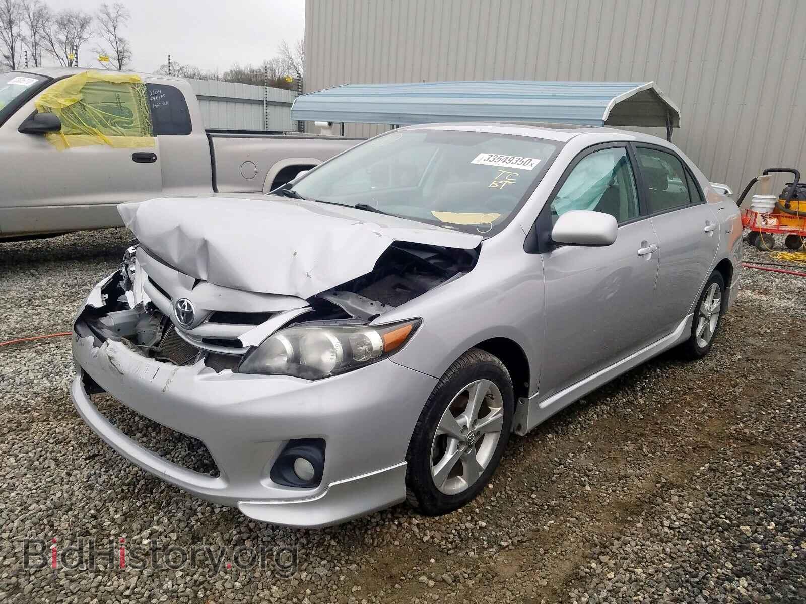 2011 TOYOTA COROLLA - VIN: 2T1BU4EE3BC675648 - Фото 2