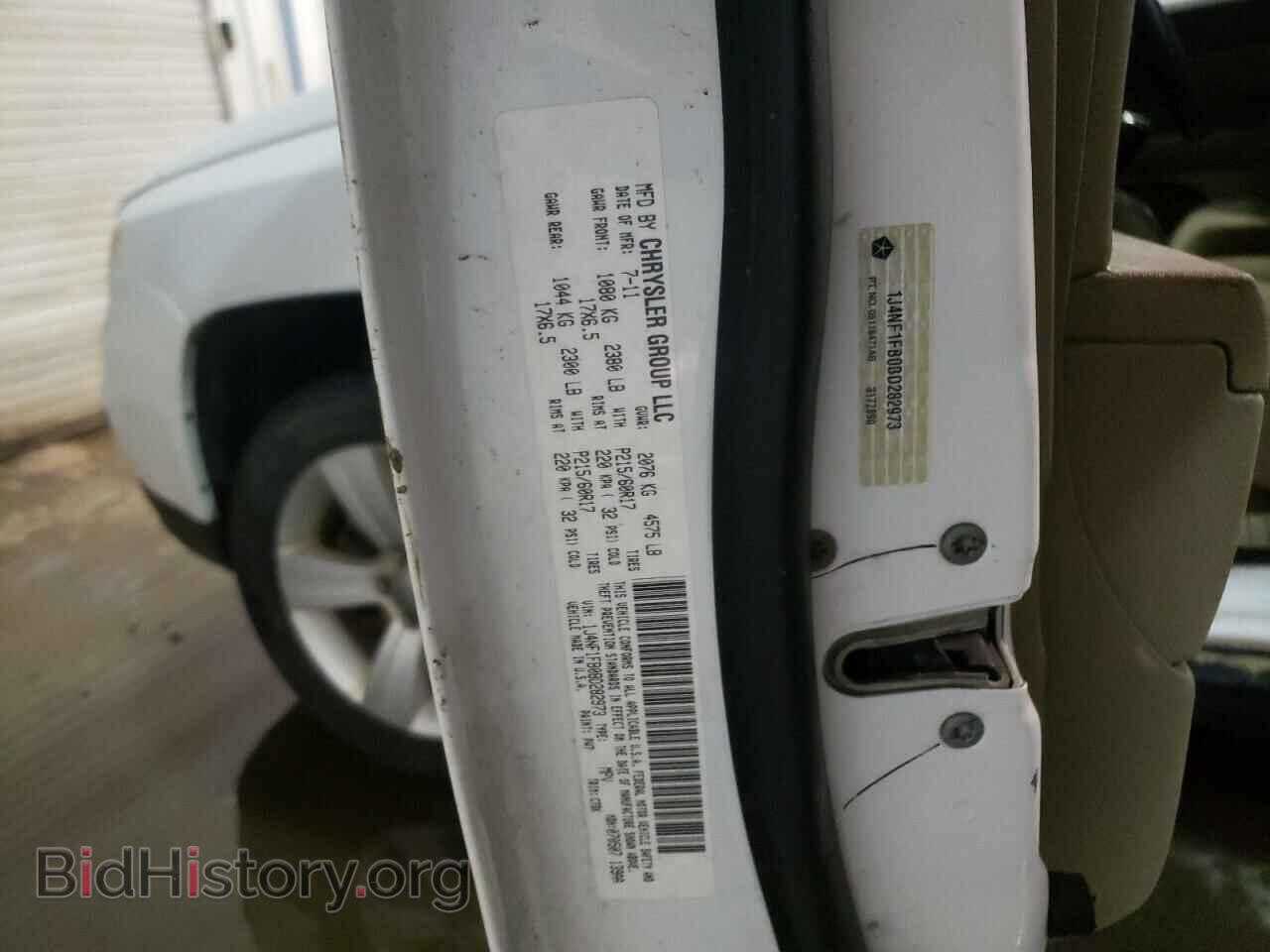 2011 JEEP COMPASS - VIN: 1J4NF1FB0BD282973 - Фото 10