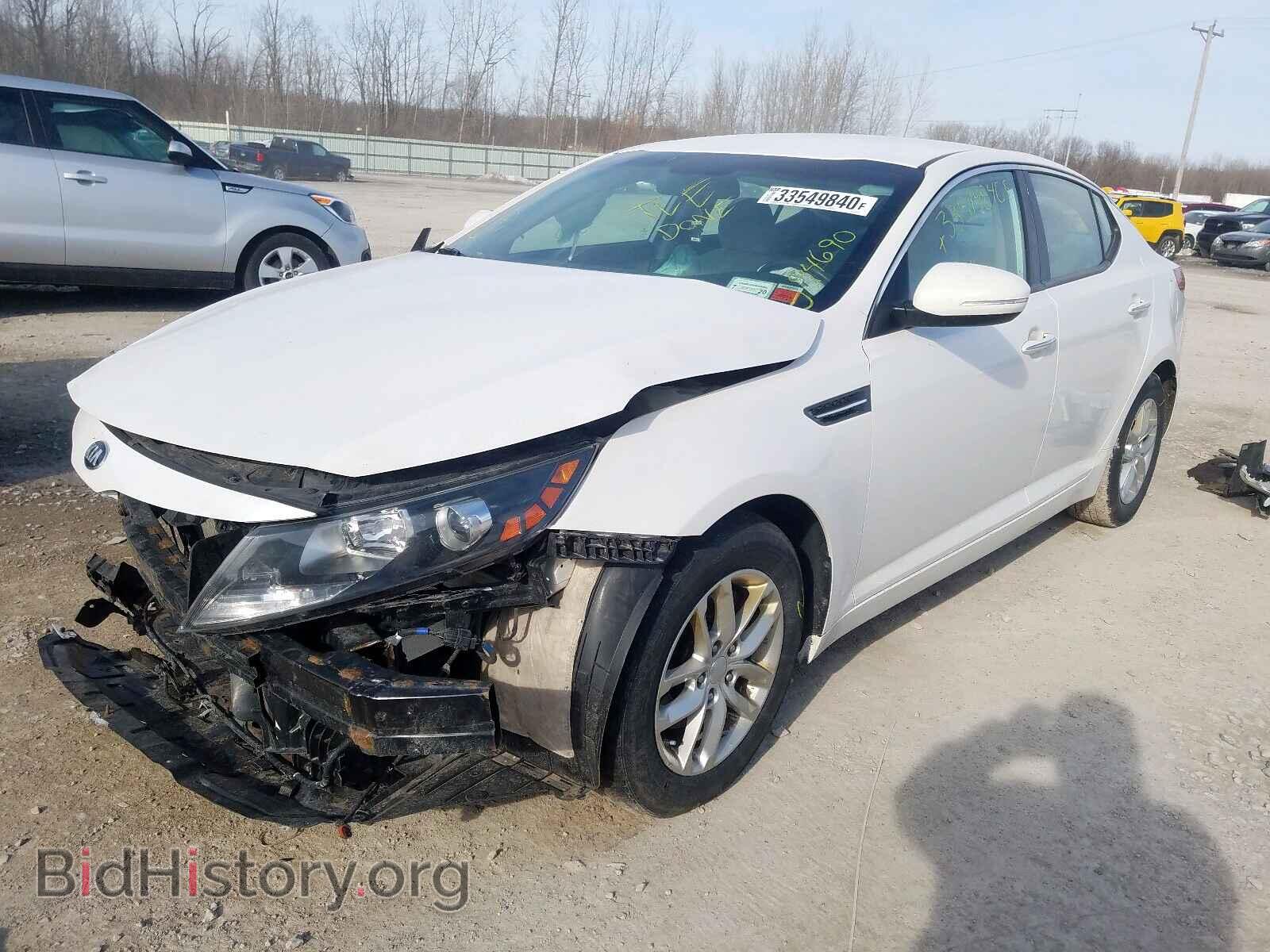 2013 KIA OPTIMA - VIN: KNAGM4A73D5424929 - Фото 2