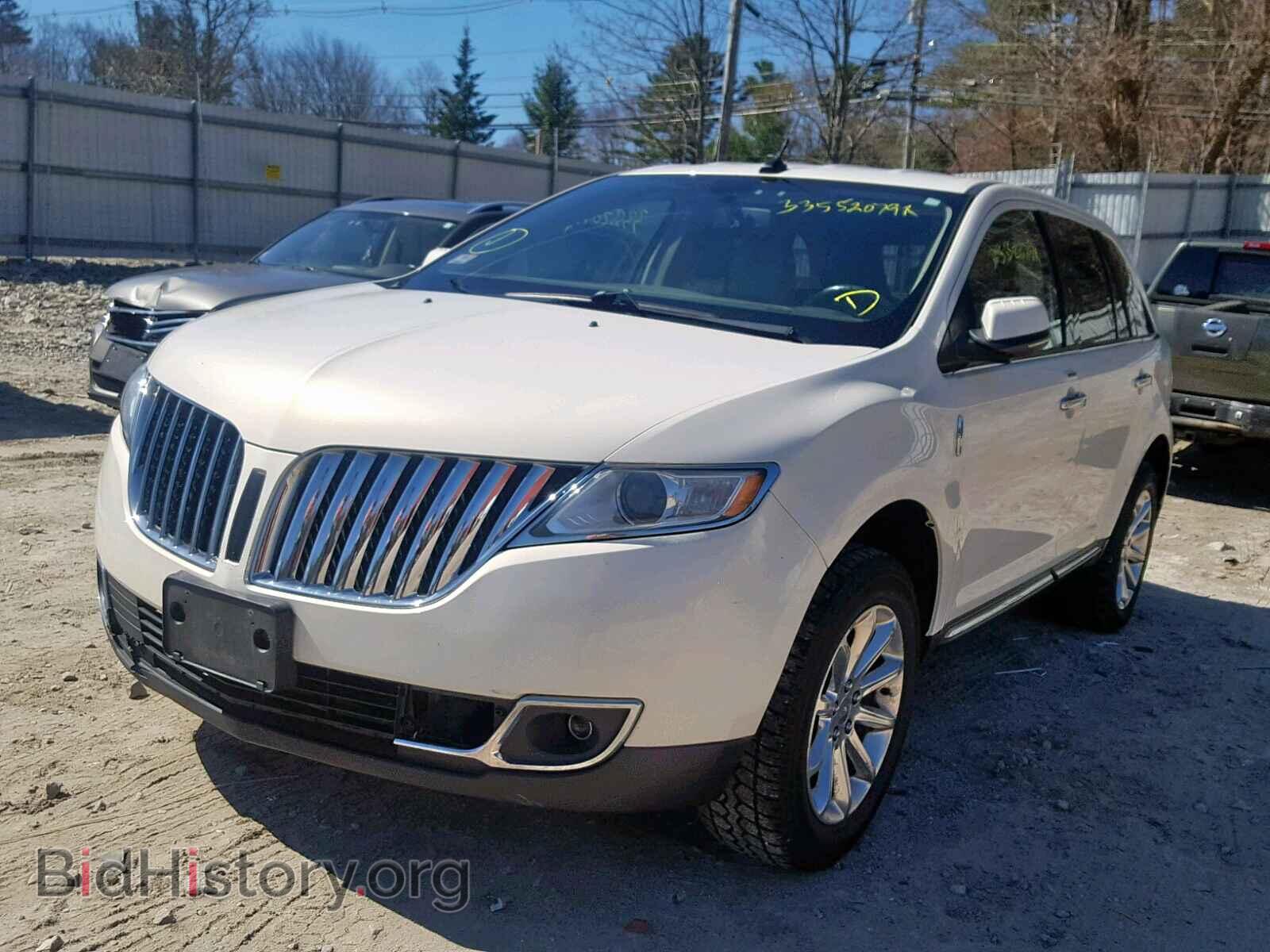 2013 LINCOLN MKX - VIN: 2LMDJ8JK7DBL14875 - Фото 2