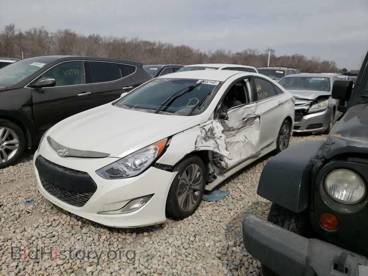 2013 HYUNDAI SONATA - VIN: KMHEC4A42DA080886 - Фото 2