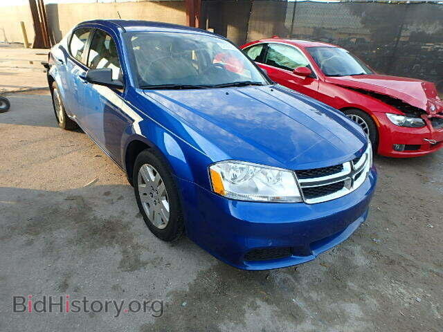 Фотография 1C3CDZAB7DN514687 - DODGE AVENGER 2013