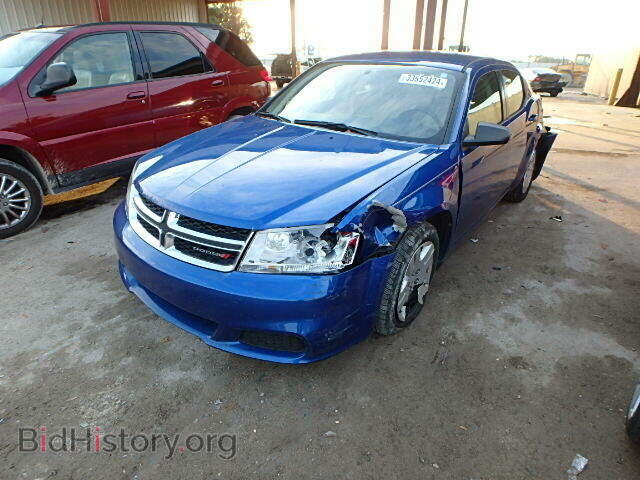 2013 DODGE AVENGER - VIN: 1C3CDZAB7DN514687 - Фото 2