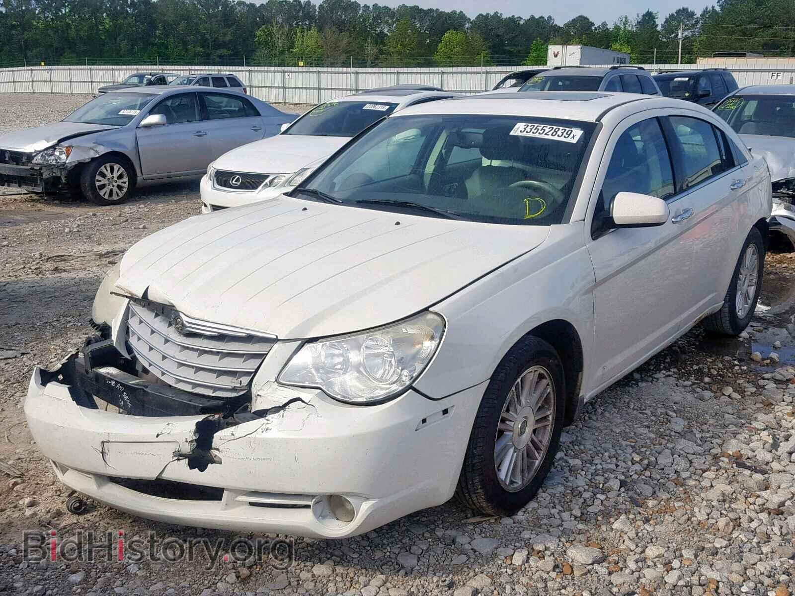 2008 CHRYSLER SEBRING - VIN: 1C3LC66K98N228985 - Фото 2