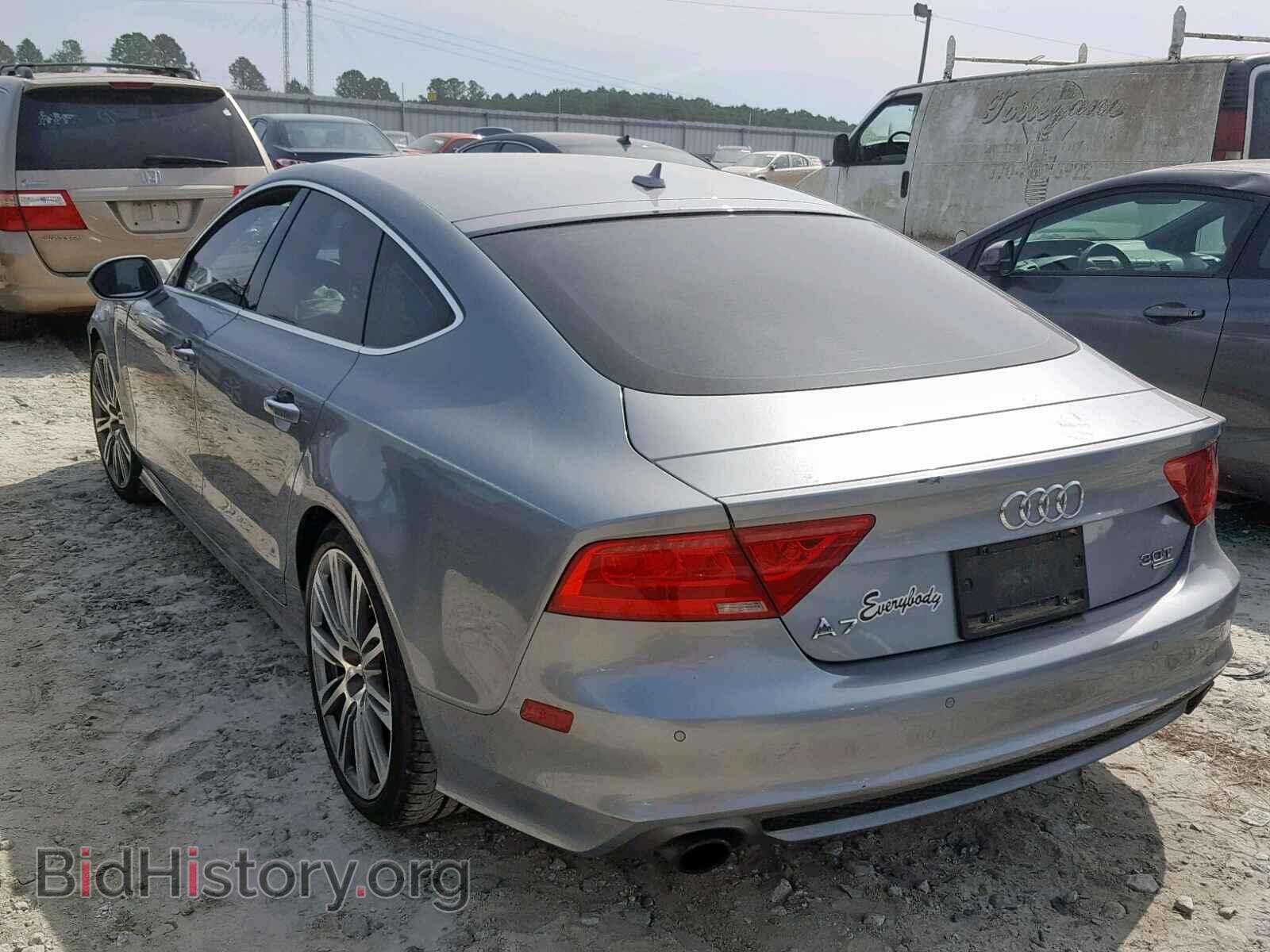 2012 AUDI A7 - VIN: WAU2GAFC4CN125390 - Фото 3
