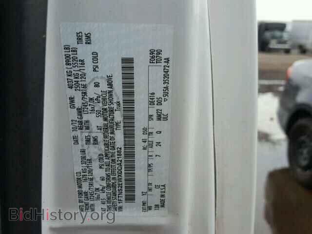 2013 FORD ECONOLINE - VIN: 1FTNS2EWXDDA21882 - Фото 10