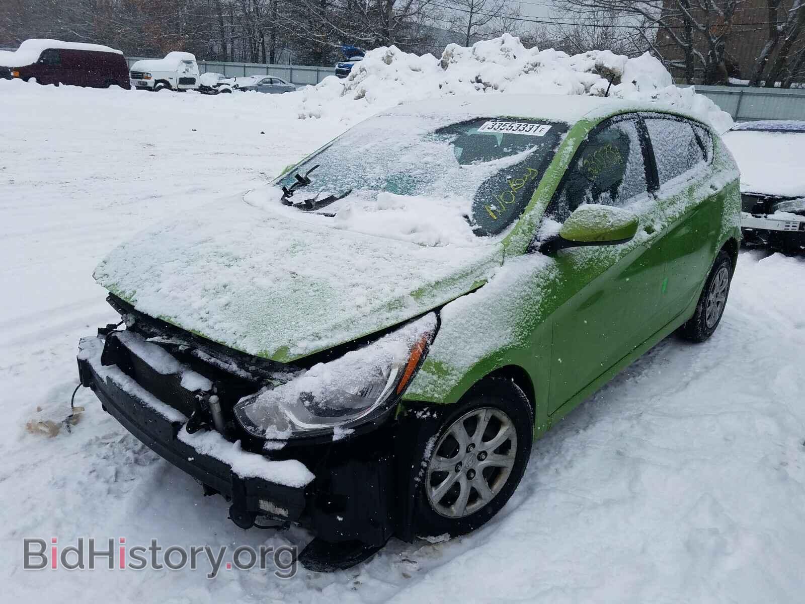 2014 HYUNDAI ACCENT - VIN: KMHCT5AE2EU189404 - Фото 2