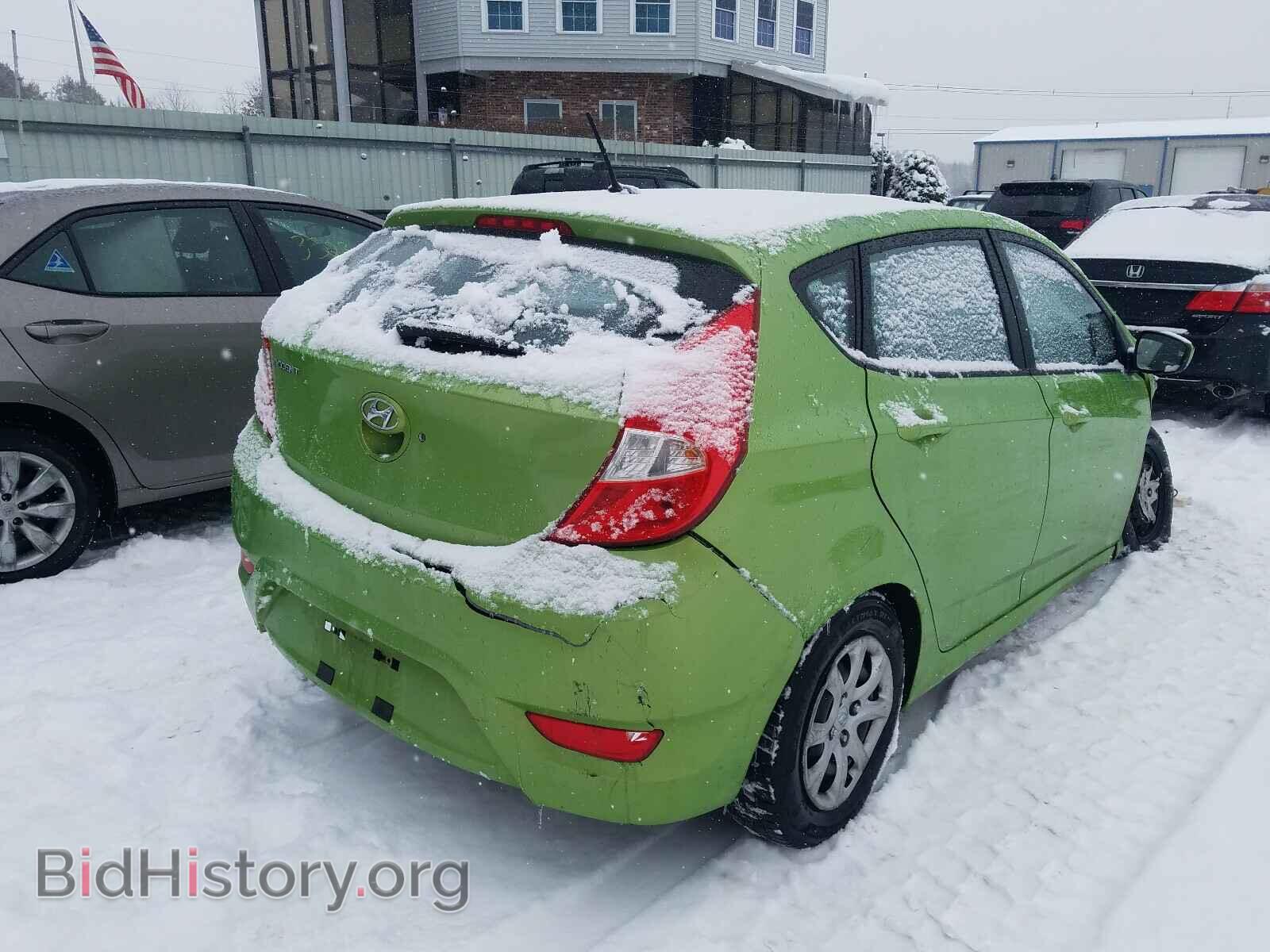 2014 HYUNDAI ACCENT - VIN: KMHCT5AE2EU189404 - Фото 4