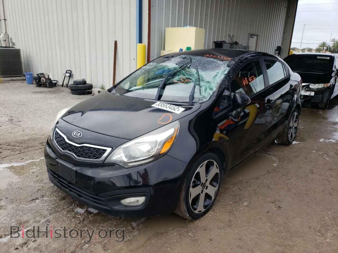 2012 KIA RIO - VIN: KNADN4A36C6065677 - Фото 2