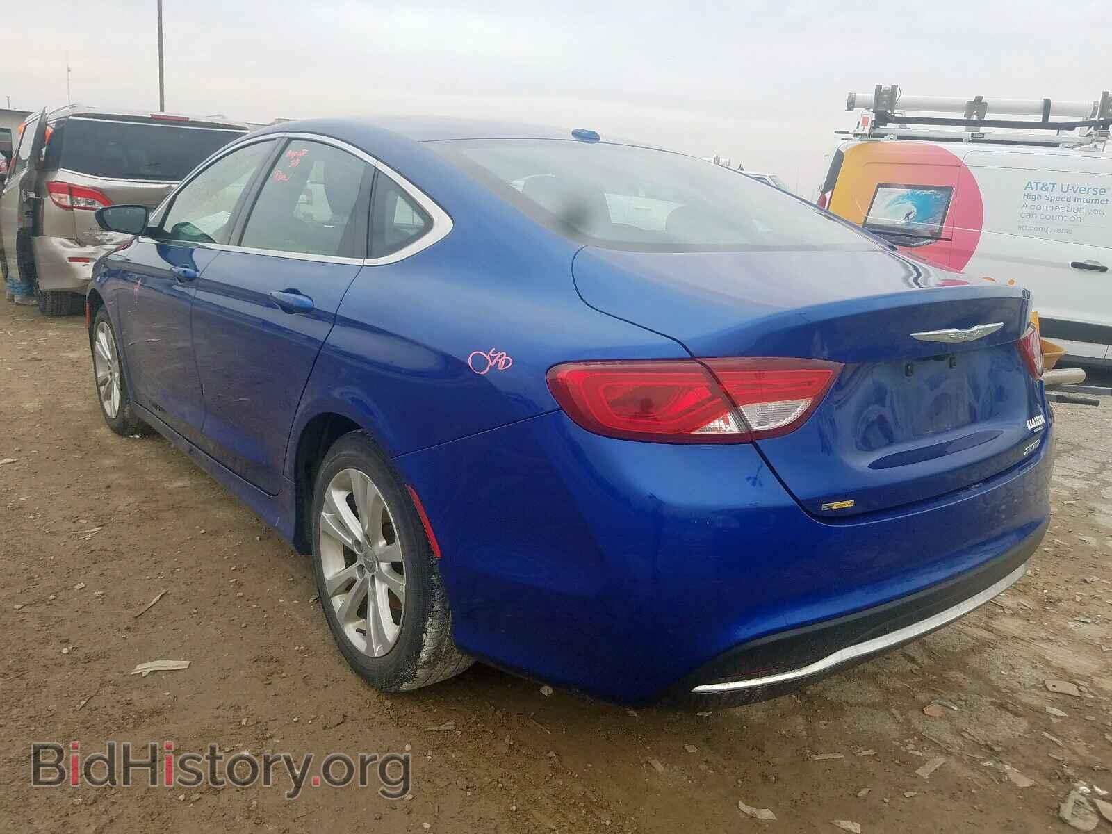 2015 CHRYSLER 200 - VIN: 1C3CCCAB3FN586909 - Фото 3