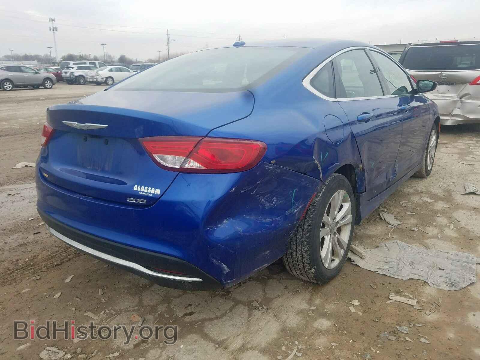 2015 CHRYSLER 200 - VIN: 1C3CCCAB3FN586909 - Фото 4
