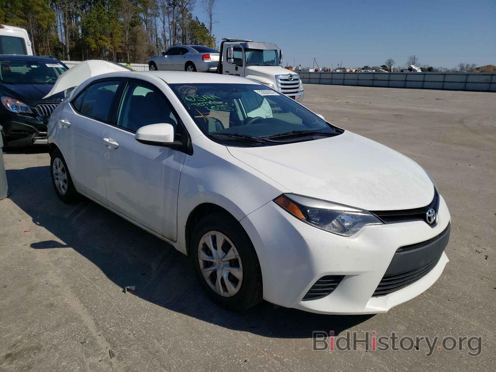 Photo 2T1BURHE1GC489509 - TOYOTA COROLLA 2016