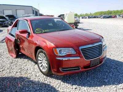 2014 Chrysler 300, red — VIN 2C3CCAAG0EH228769, Copart