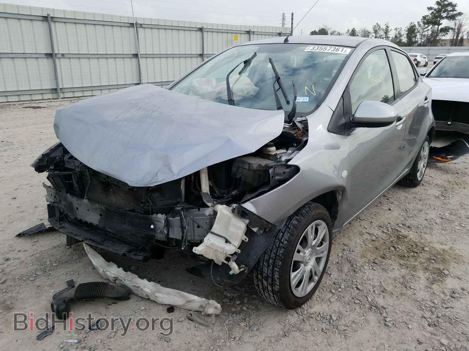 2014 MAZDA 2 - VIN: JM1DE1KZ8E0184910 - Фото 2