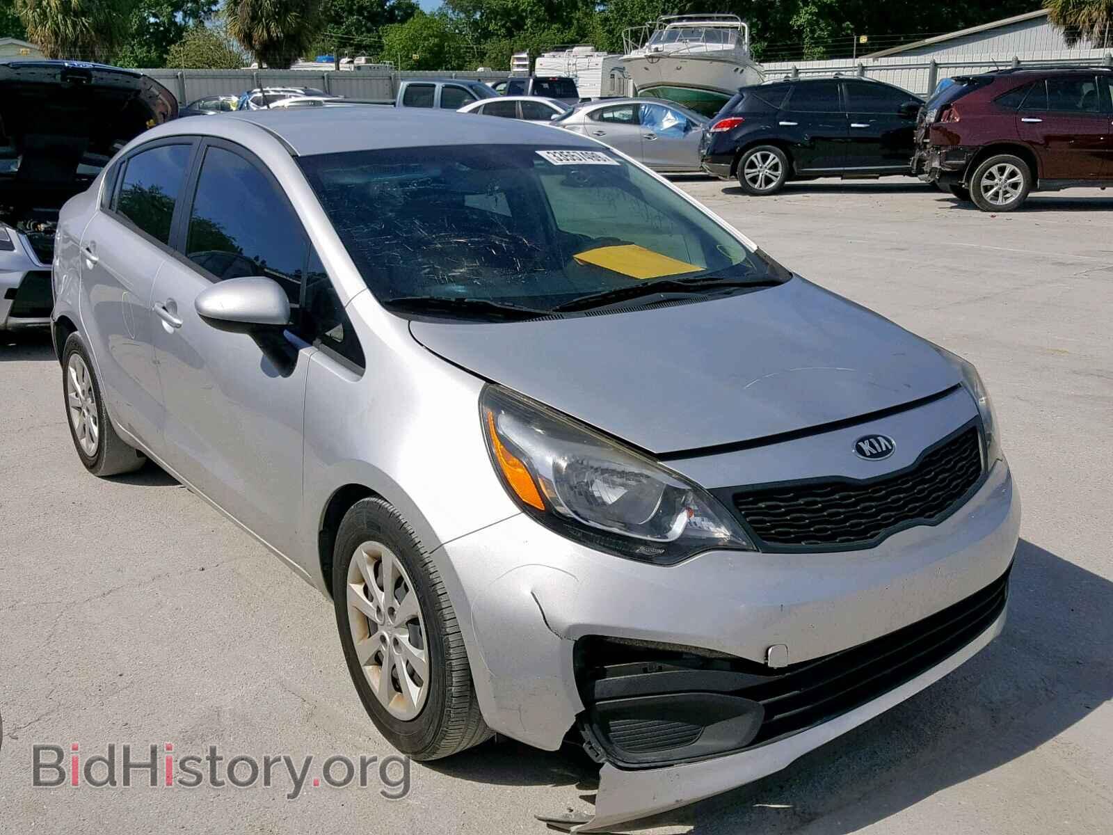 Фотография KNADM4A33F6479801 - KIA RIO 2015