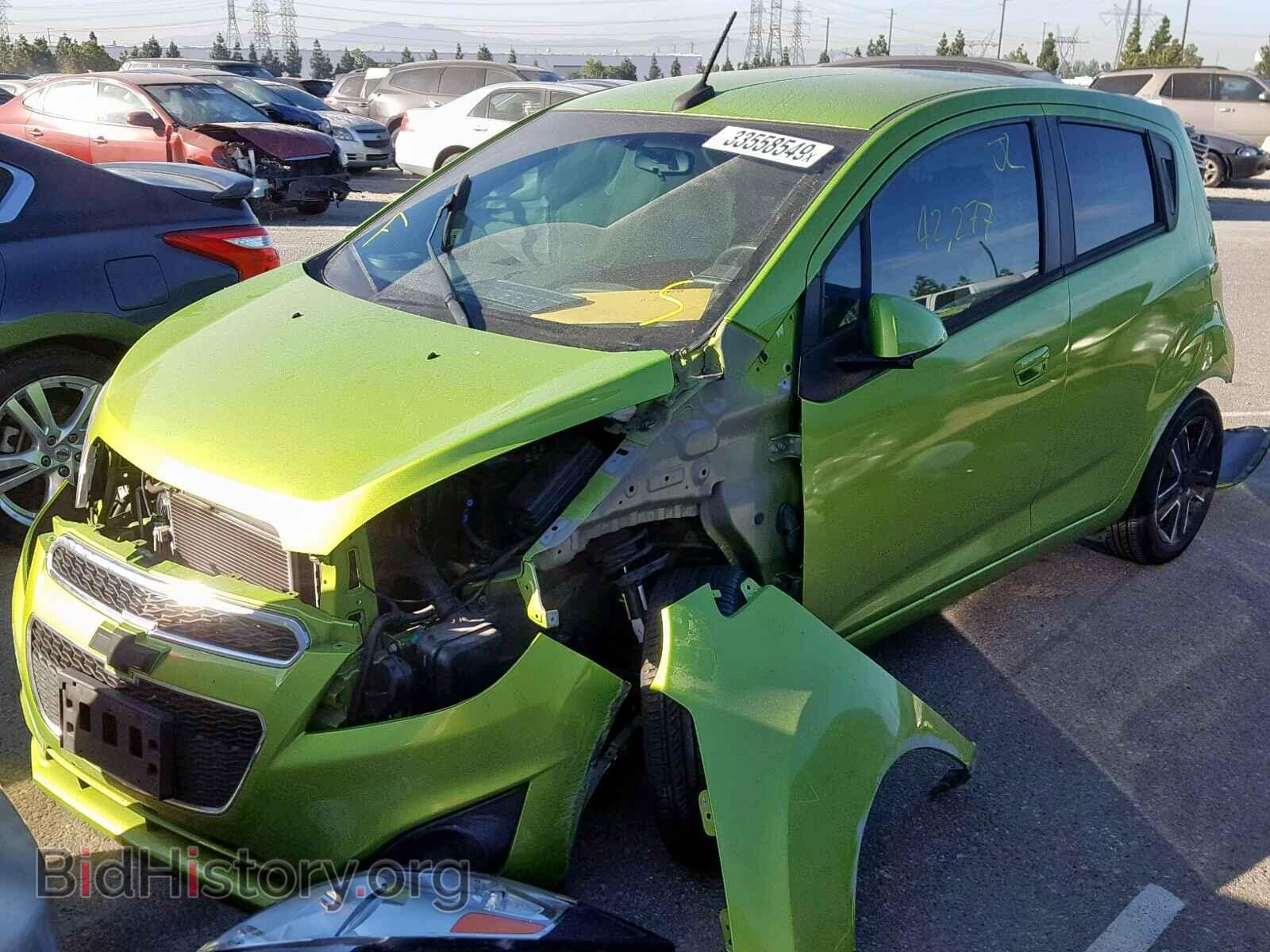 2014 CHEVROLET SPARK - VIN: KL8CD6S98EC540260 - Фото 2