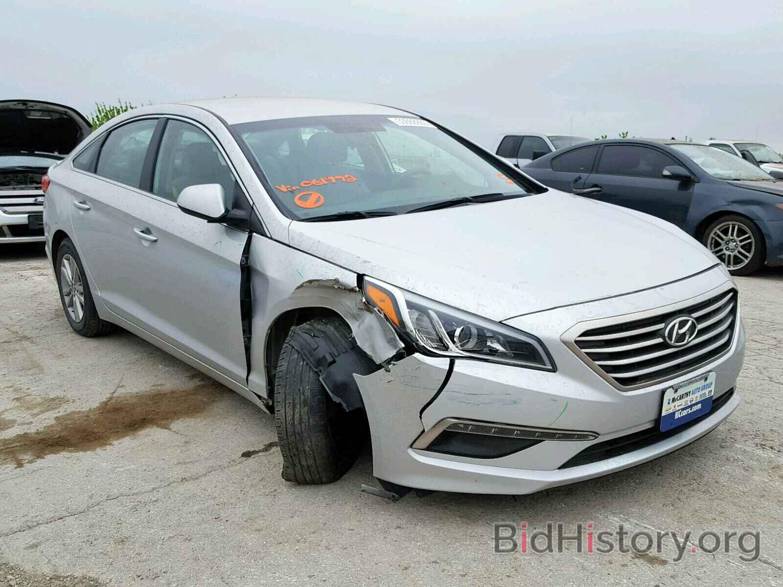 Фотография 5NPE24AF7FH061772 - HYUNDAI SONATA 2015