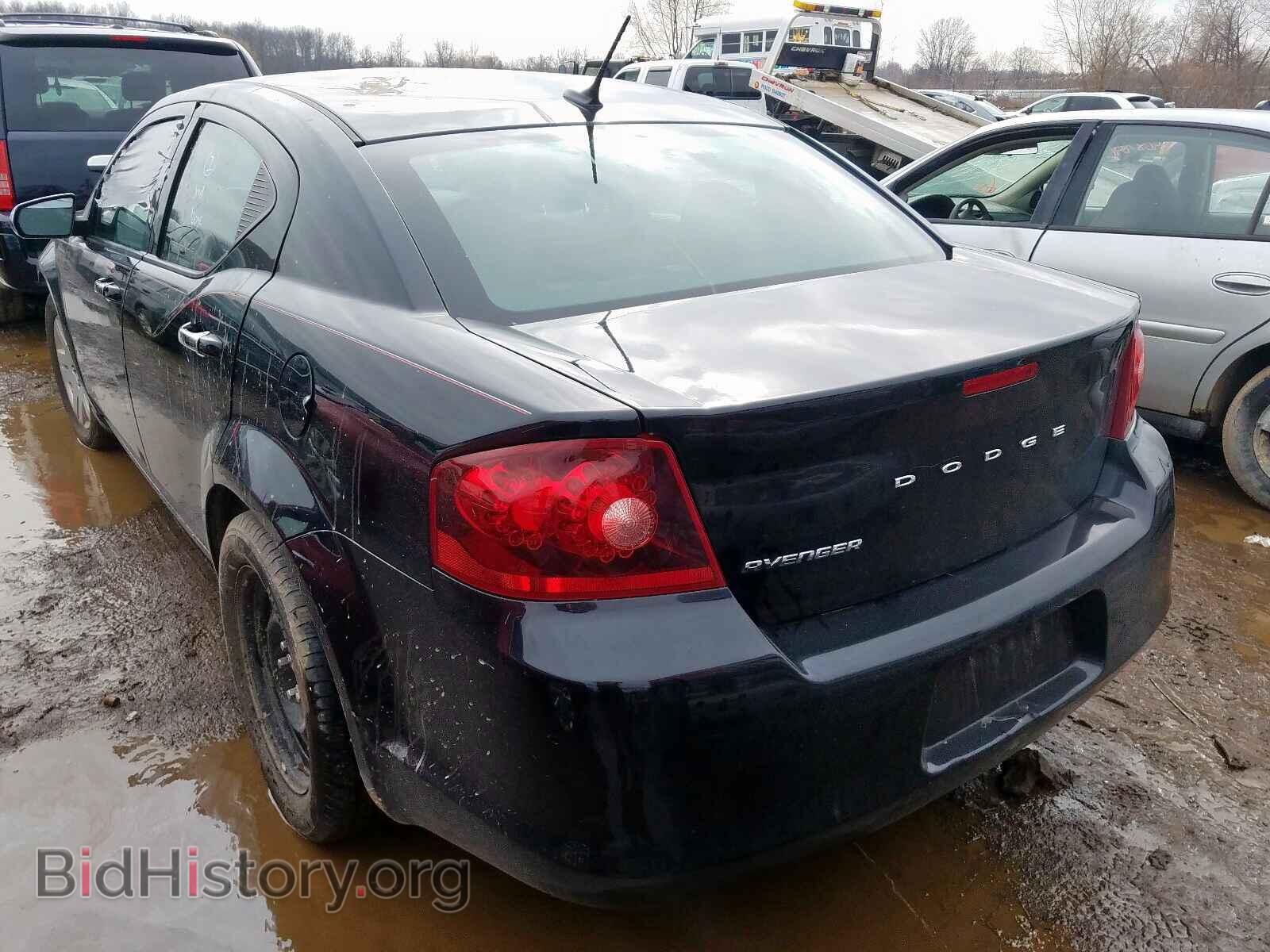 2013 DODGE AVENGER - VIN: 1C3CDZAG9DN748373 - Фото 3