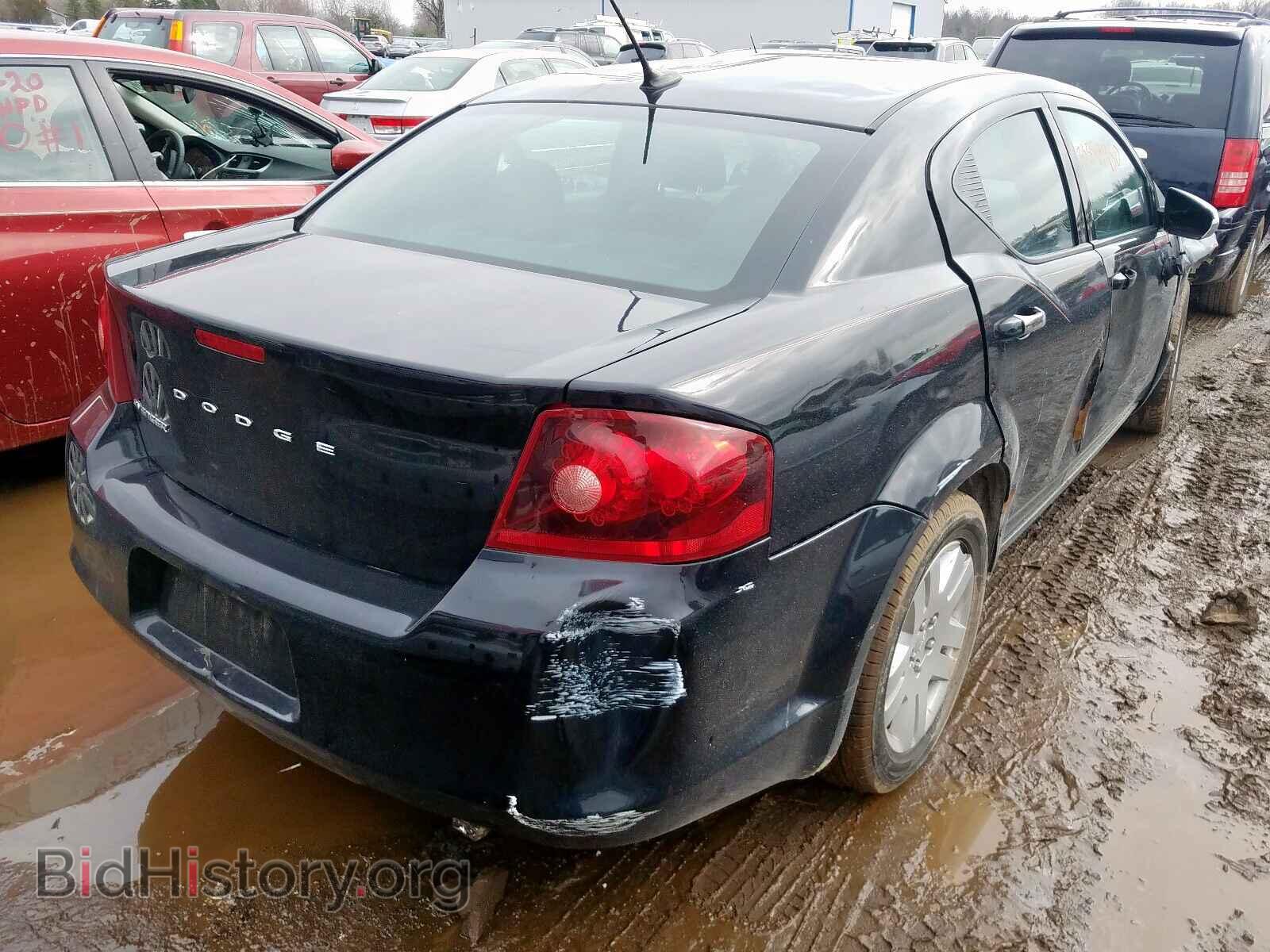 2013 DODGE AVENGER - VIN: 1C3CDZAG9DN748373 - Фото 4