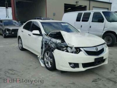 2010 Acura TSX, белый — VIN JH4CU2F61AC022127, Copart