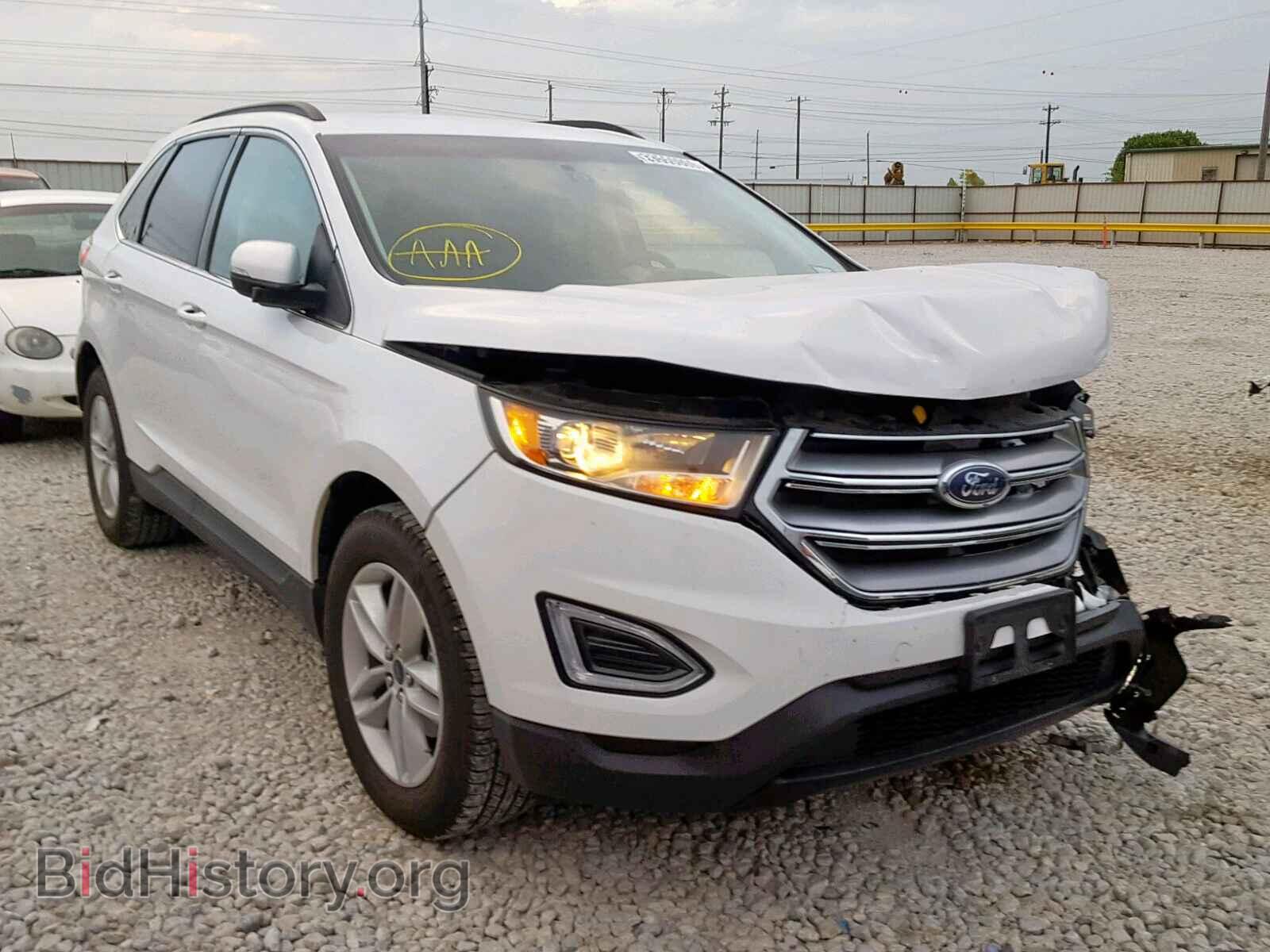 Photo 2FMPK3J86HBB56208 - FORD EDGE SEL 2017