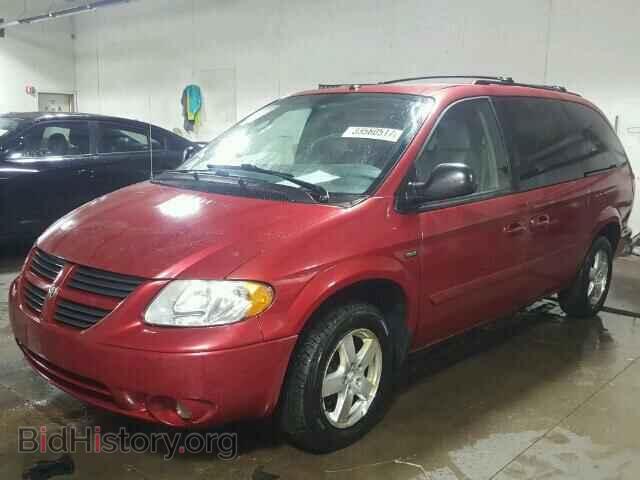 2007 DODGE CARAVAN - VIN: 2D4GP44L07R212857 - Фото 2