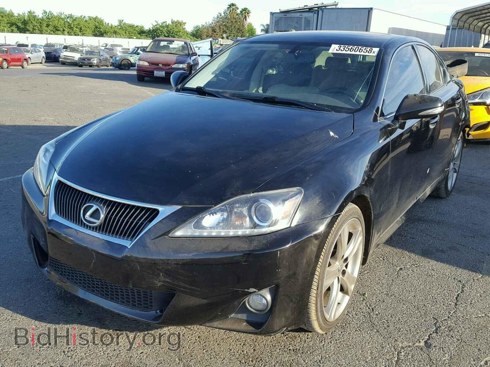 2012 LEXUS IS 250 - VIN: JTHBF5C28C5169951 - Фото 2