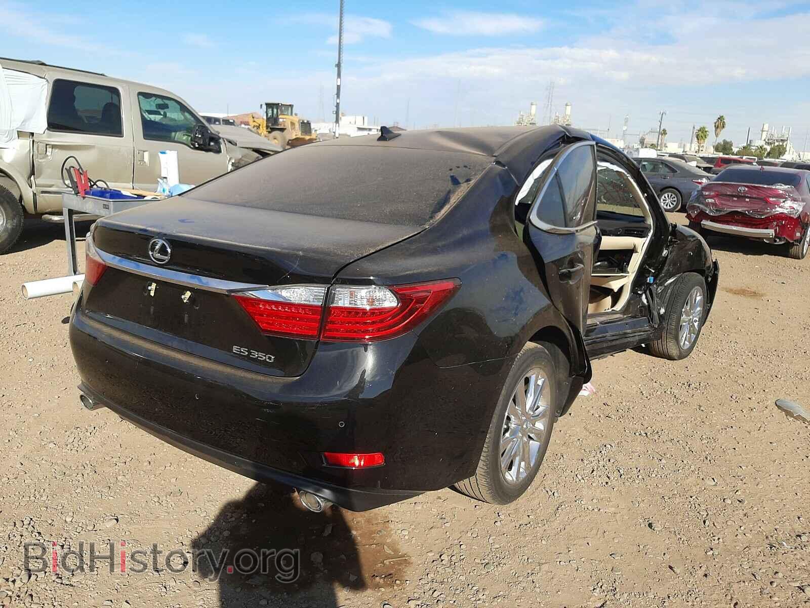 2013 LEXUS ES350 - VIN: JTHBK1GG4D2027142 - Фото 4