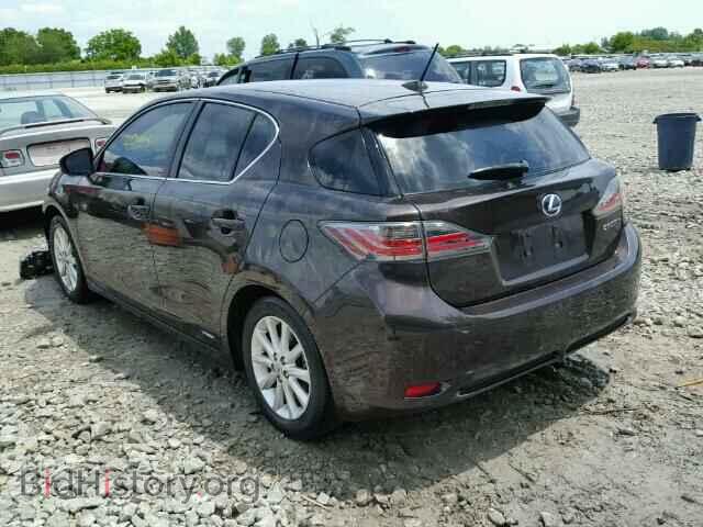 2011 LEXUS CT 200 - VIN: JTHKD5BH5B2033868 - Фото 3