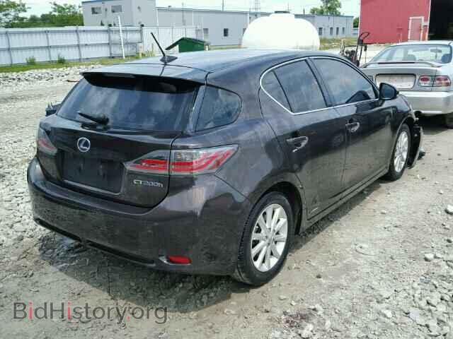 2011 LEXUS CT 200 - VIN: JTHKD5BH5B2033868 - Фото 4