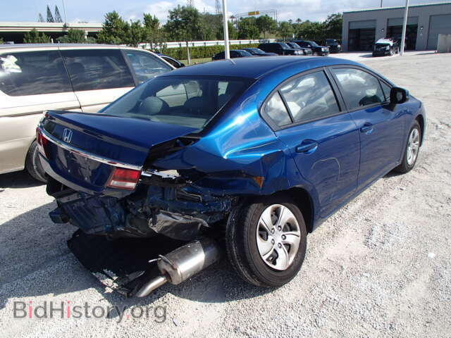 2013 HONDA CIVIC - VIN: 19XFB2F54DE100084 - Фото 4