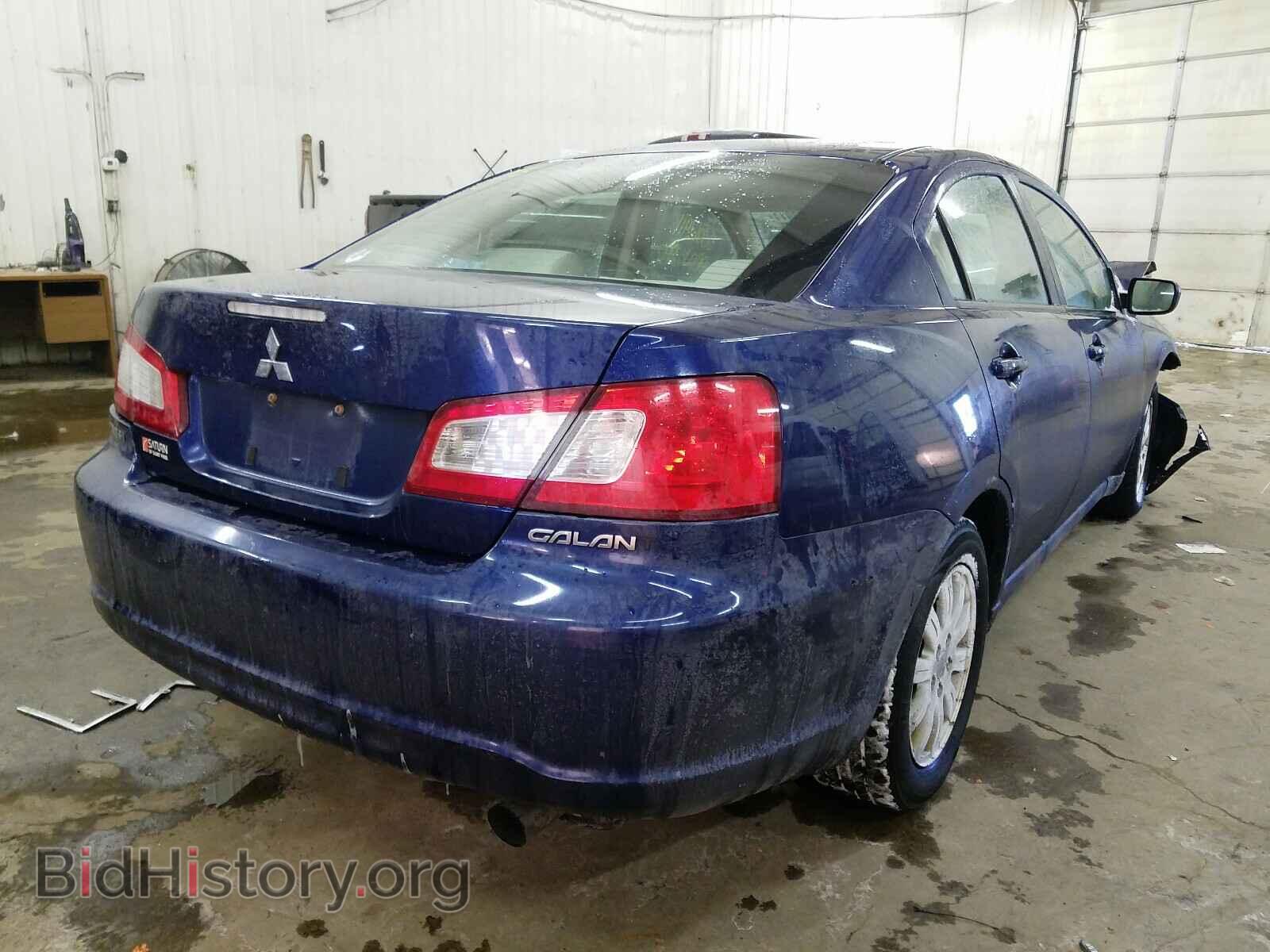 2009 MITSUBISHI GALANT - VIN: 4A3AB36F99E026363 - Фото 4