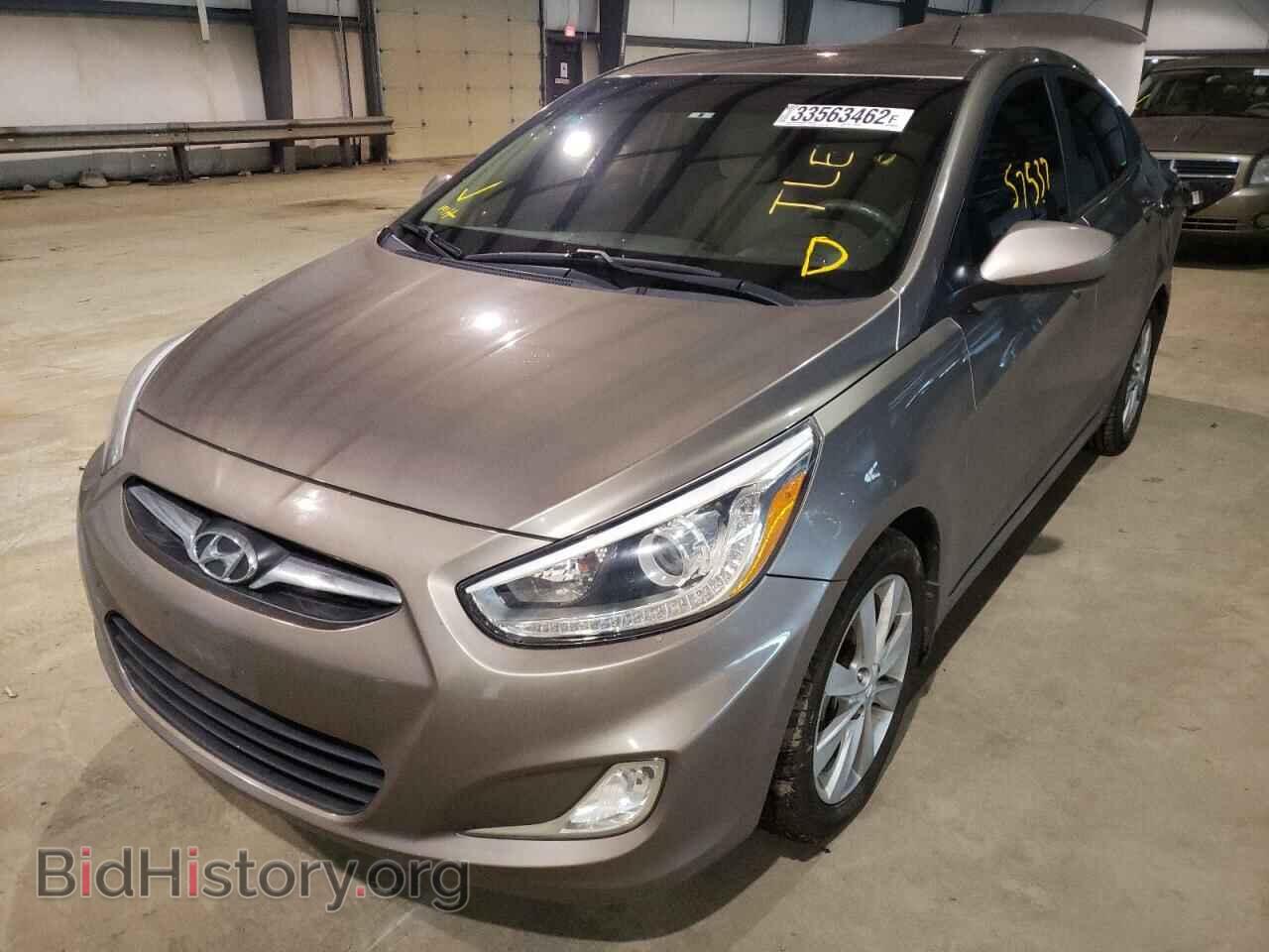 2014 HYUNDAI ACCENT - VIN: KMHCU4AEXEU762749 - Фото 2