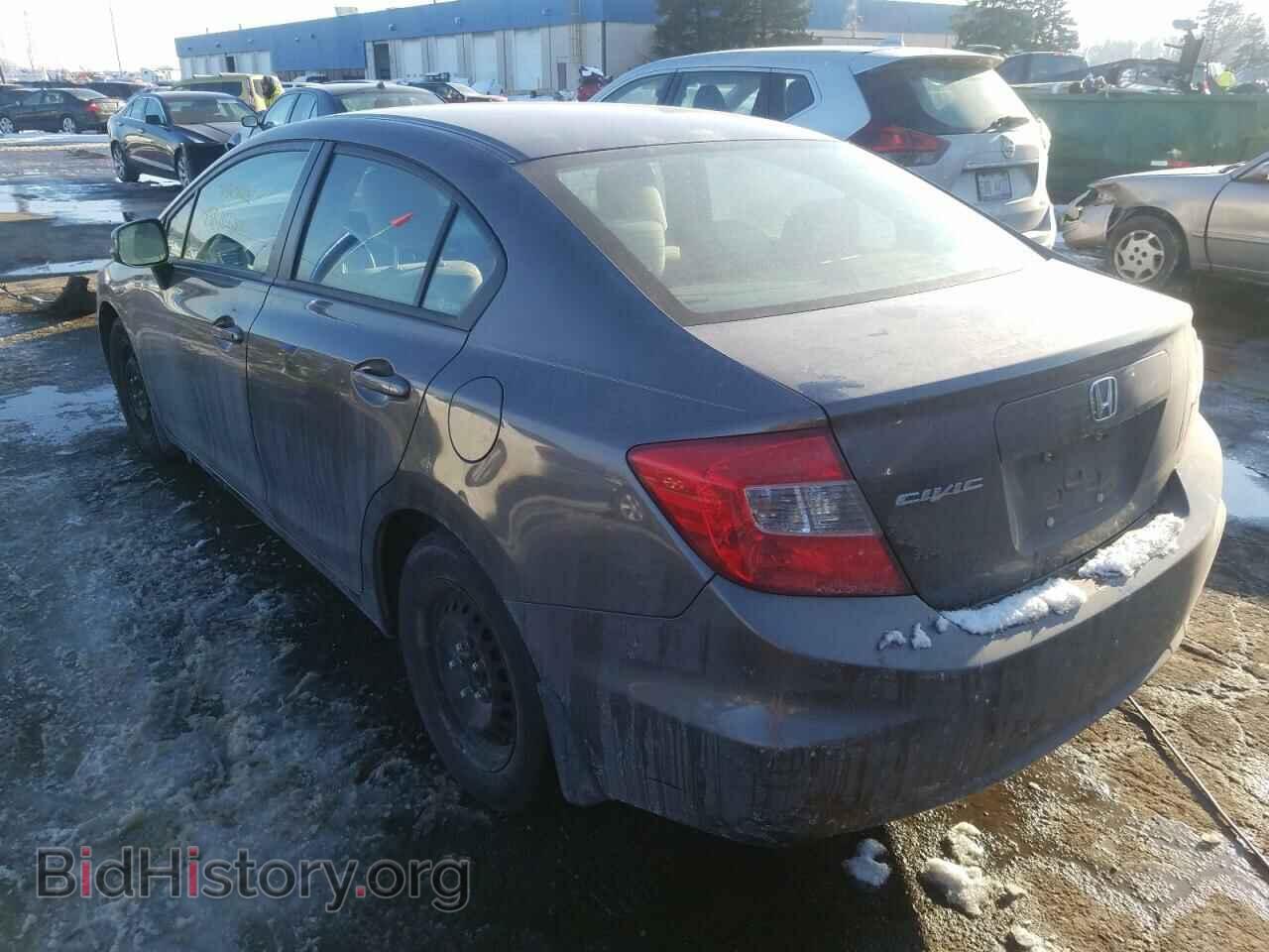 2012 HONDA CIVIC - VIN: 19XFB2F56CE326822 - Фото 3