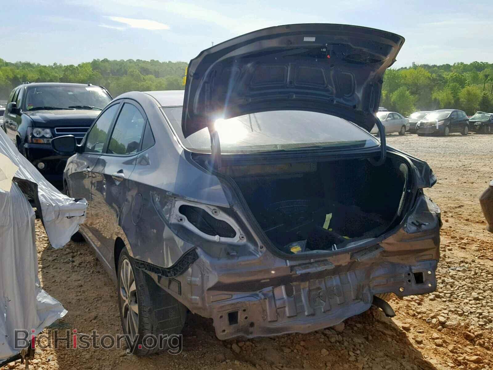 2017 HYUNDAI ACCENT - VIN: KMHCT4AE2HU323780 - Фото 3