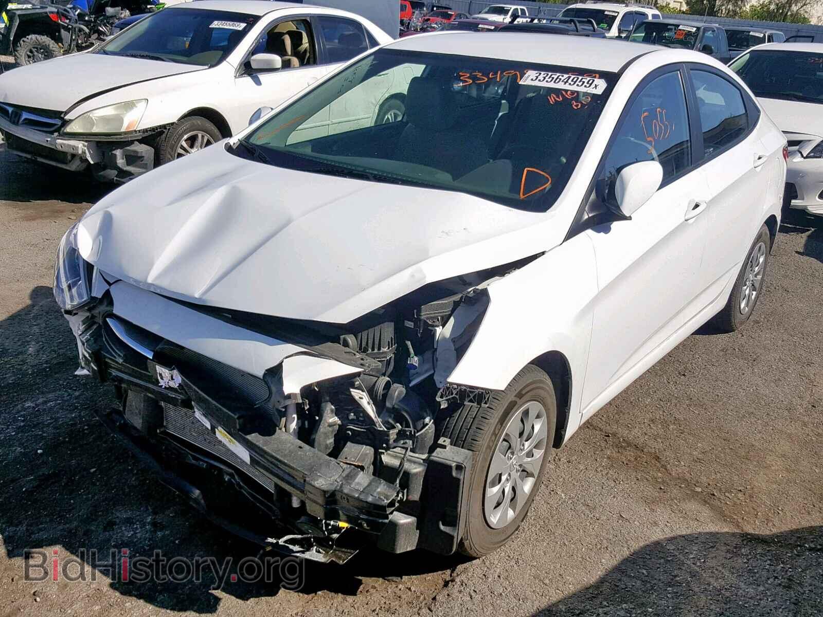 2017 HYUNDAI ACCENT - VIN: KMHCT4AE9HU220419 - Фото 2