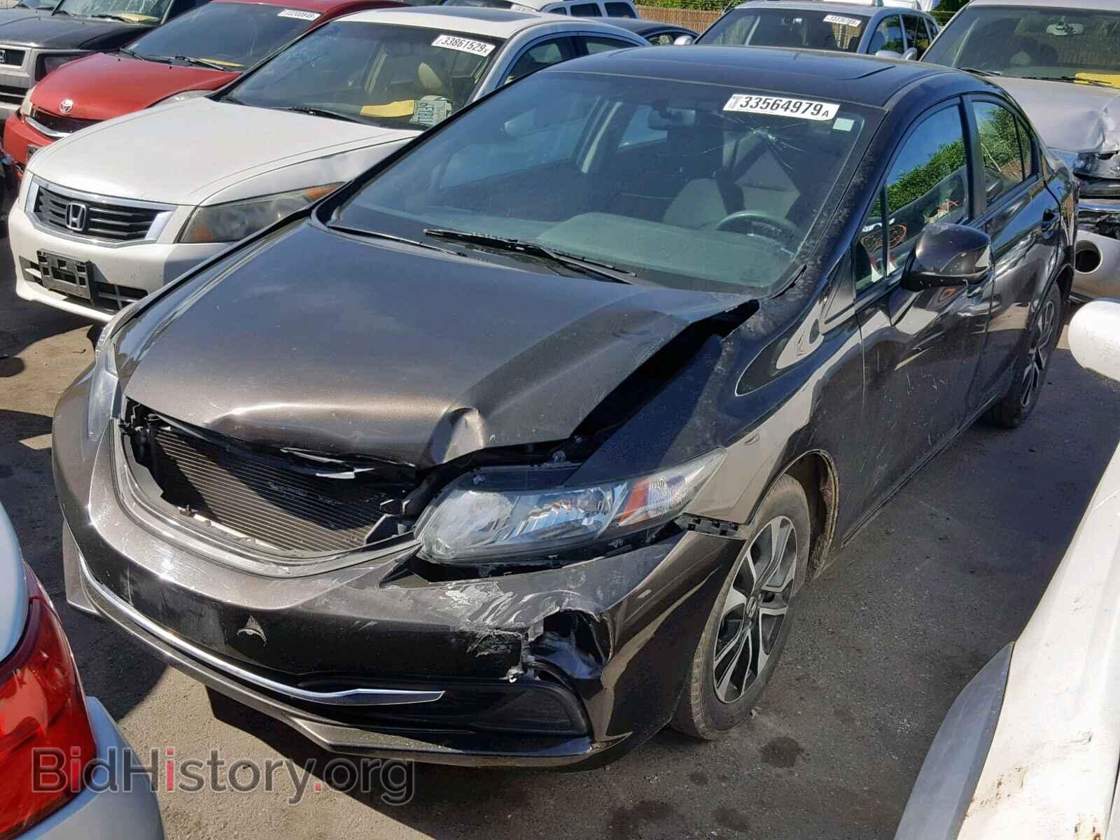 2013 HONDA CIVIC - VIN: 19XFB2F82DE217155 - Фото 2