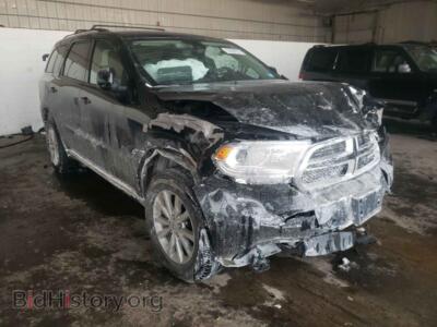 2020 Dodge DURANGO Durango SX, черный — VIN 1C4RDJAG4LC252964, Copart