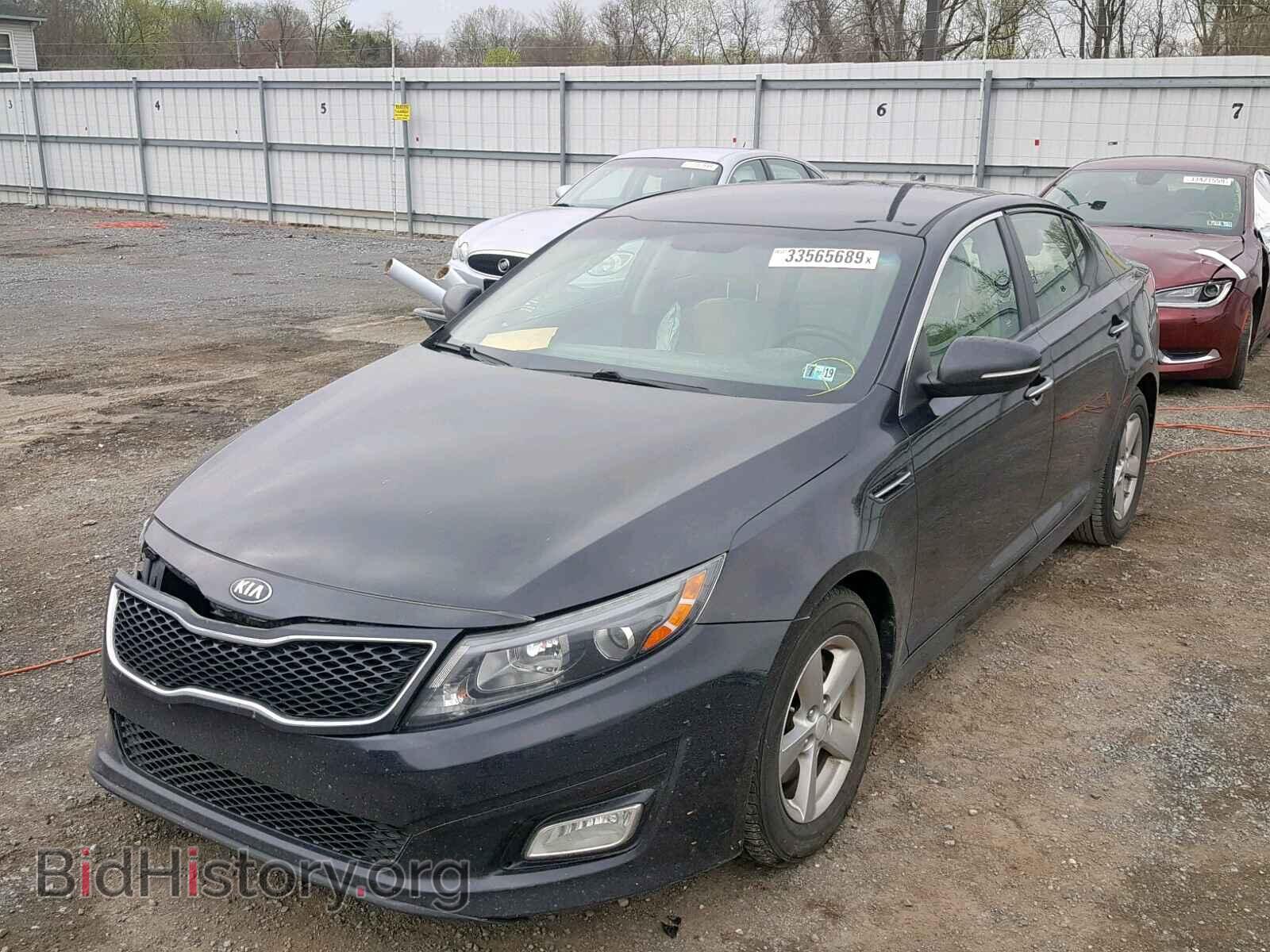 2015 KIA OPTIMA - VIN: 5XXGM4A78FG372909 - Фото 2