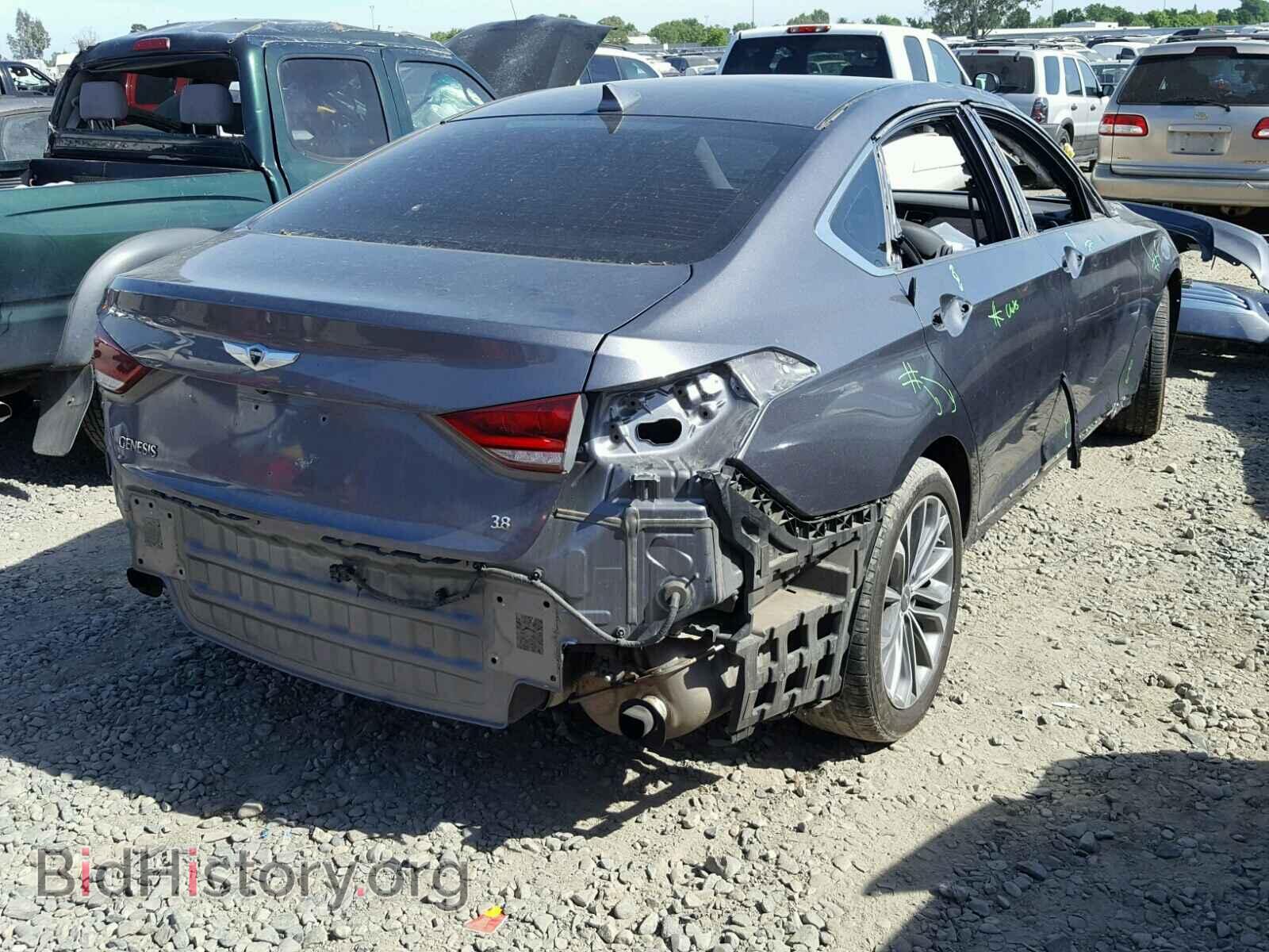 2016 HYUNDAI GENESIS - VIN: KMHGN4JE1GU107834 - Фото 4